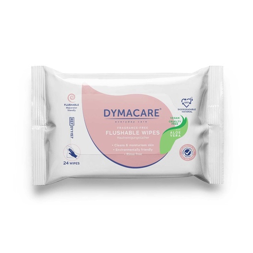 DY-1157  DYMACARE spülbare Feucht-reinigungstücher