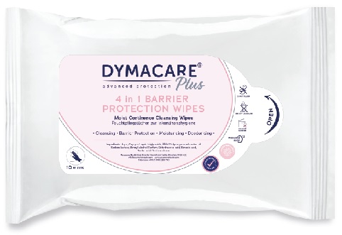 MA-558 DYMACARE 4 in 1 Feuchttücher für Inkontinenz-Hygiene